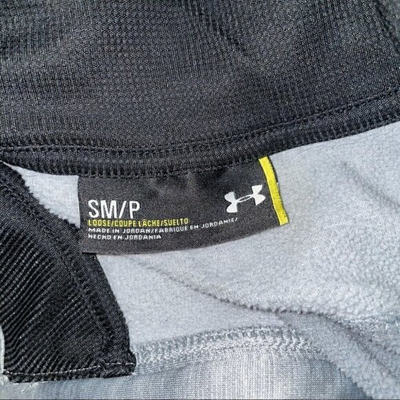 Under Armour Jacket Fleece Lightweight Pullover Quarter 1/4th Zip Cold Gear Top - Picture 5 of 9
